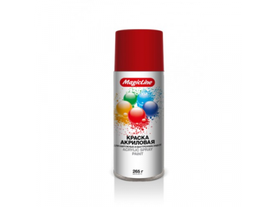 Краска красная (265г) RAL 3020, 160 MagicLine