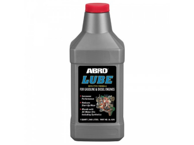 Присадка в масло тефлоновая ABRO LUBE, 946 мл от ABRO Присадка в масло тефлоновая ABRO LUBE, 946 мл