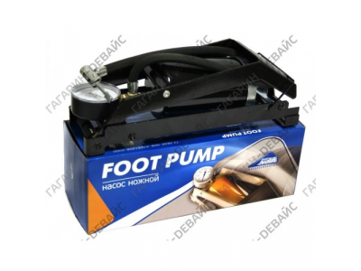 Насос ножной "Nova Bright" с манометром, 500 см3 /10 (31675) /10