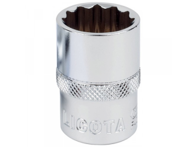Головка торцевая 12гр. 3/8" 12мм от LICOTA Головка торцевая 12гр. 3/8" 12мм