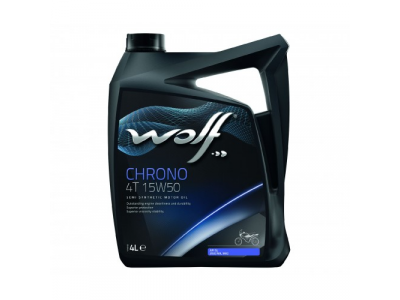 Моторное масло WOLF CHRONO 4T 15W50 4L
