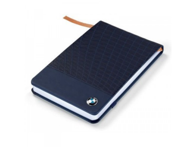 Небольшой блокнот BMW Notebook, Small, Dark Blue от BMW Небольшой блокнот BMW Notebook, Small, Dark Blue