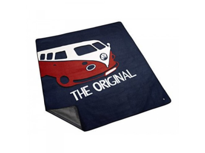 Покрывало для пикника Volkswagen T1 Bulli Fleece Blanket, Blue, артикул 7E0084509