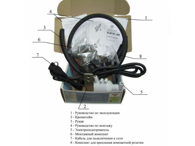 Электроподогреватель "Старт-М ГАЗ с двигателем ЗМЗ 406 ("Волга") (1,5 кВт)"