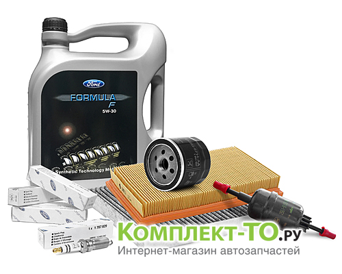 Комплект ТО-6 (90000 км) FORD FUSION (2008-2012) 1.6 бензин 100л.с. МКПП/АКПП